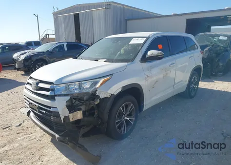 2018 Toyota Highlander Le из США, поврежденный, VIN 5TDZZRFH2JS245962